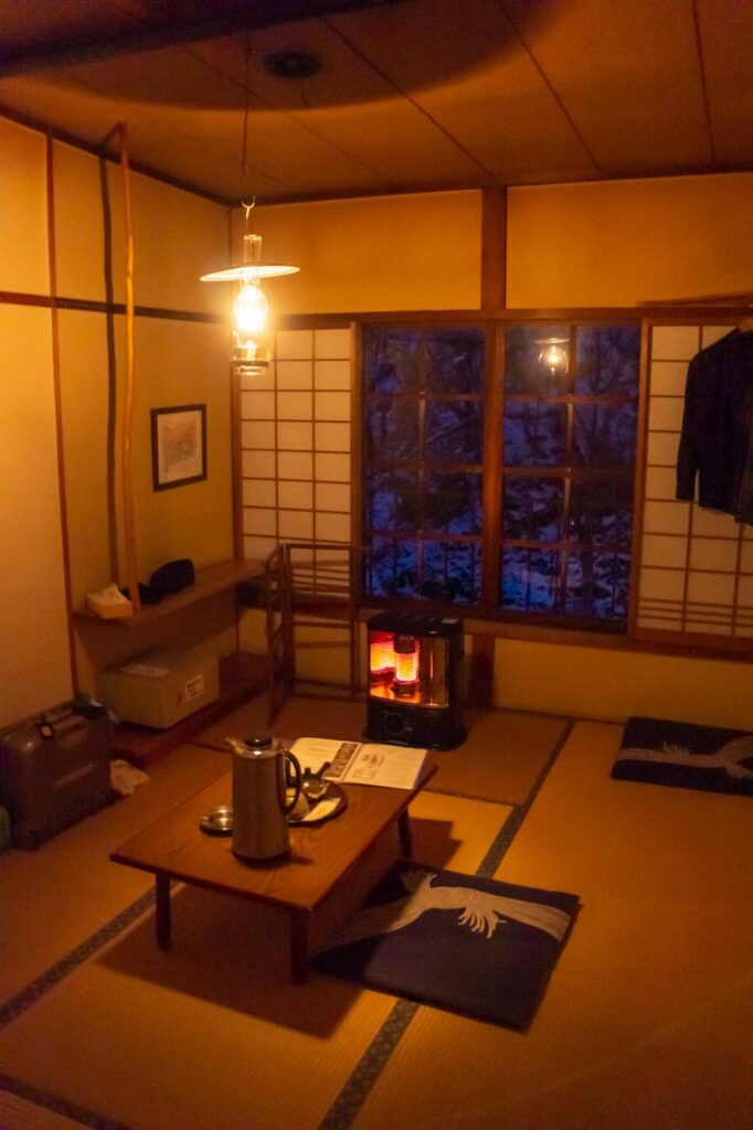 Aoni Onsen Lamp Inn, Aomori, Japan