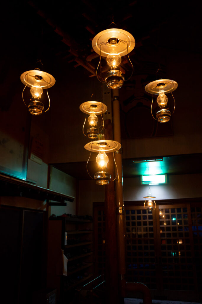 Aoni Onsen Lamp Inn, Aomori, Japan