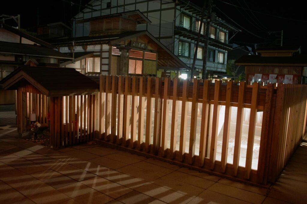 Jizo no Yu, an outside hot spring in Kusatsu Onsen、Gunma,Japan