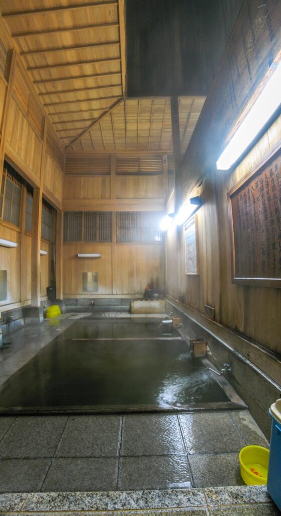 Nozawa Onsen's outer hot spring, Oyu,Nagano,Japan