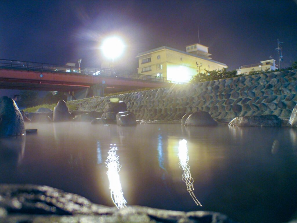 funsenike public hot spring in gero onsen,gifu,japan