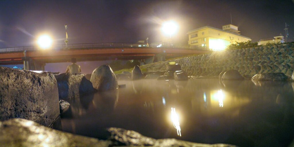 funsenike public hot spring in gero onsen,gifu,japan