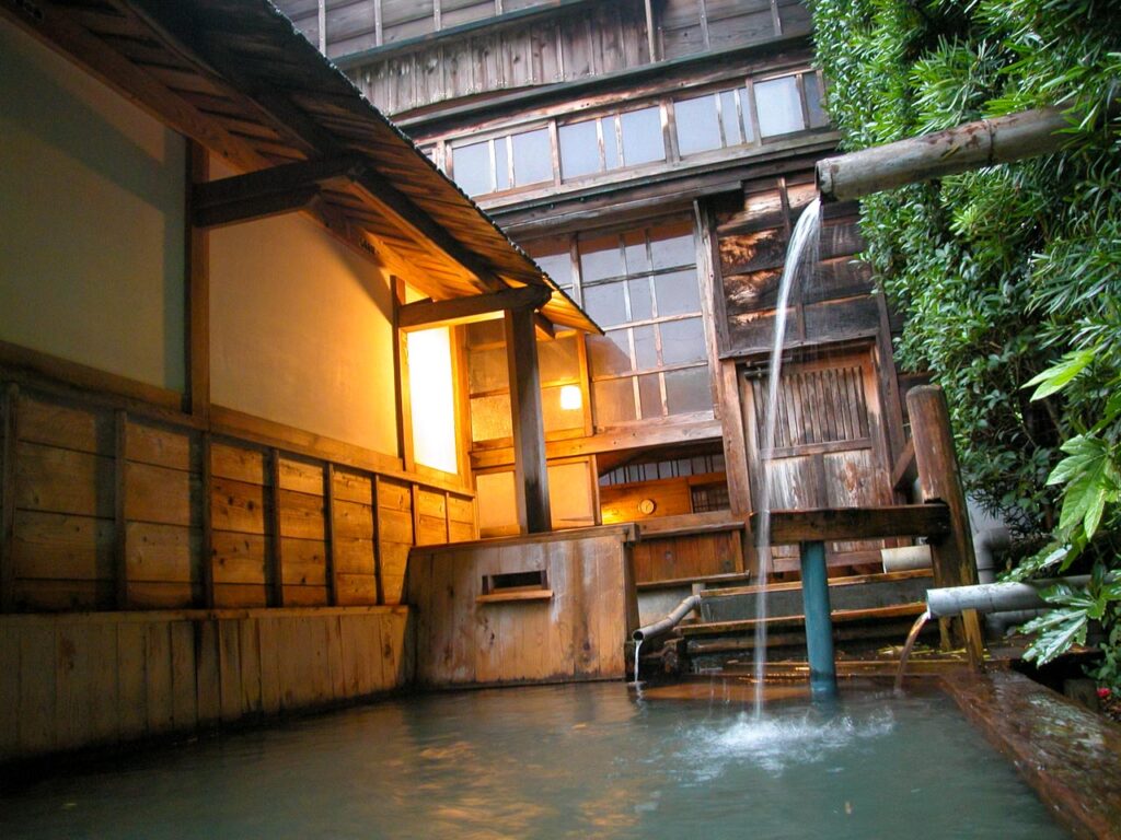 Kanaya ryokan in rendaiji onsen,shizuoka,japan