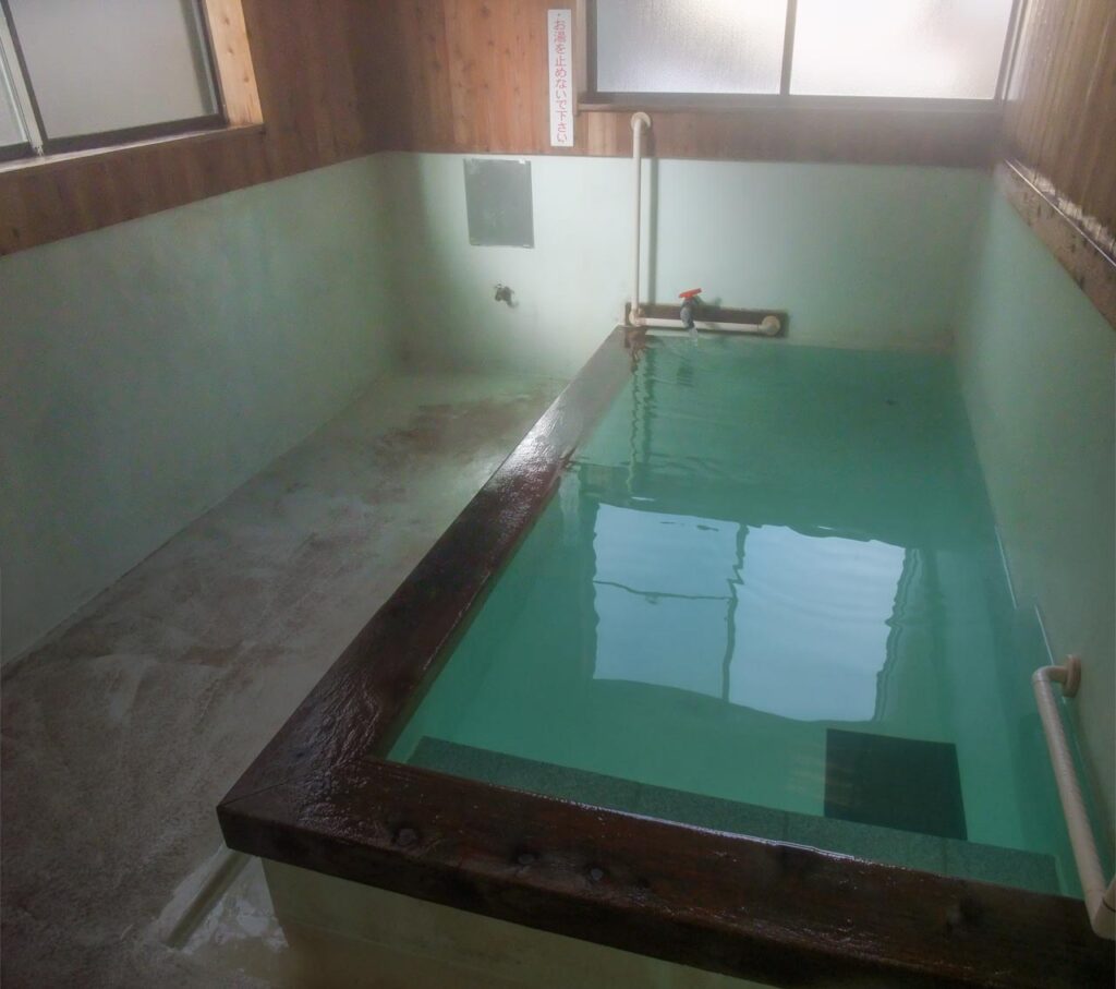 Chojyu no yu ,one of out-baths in Kusatsu onsen,Gunma,Japan