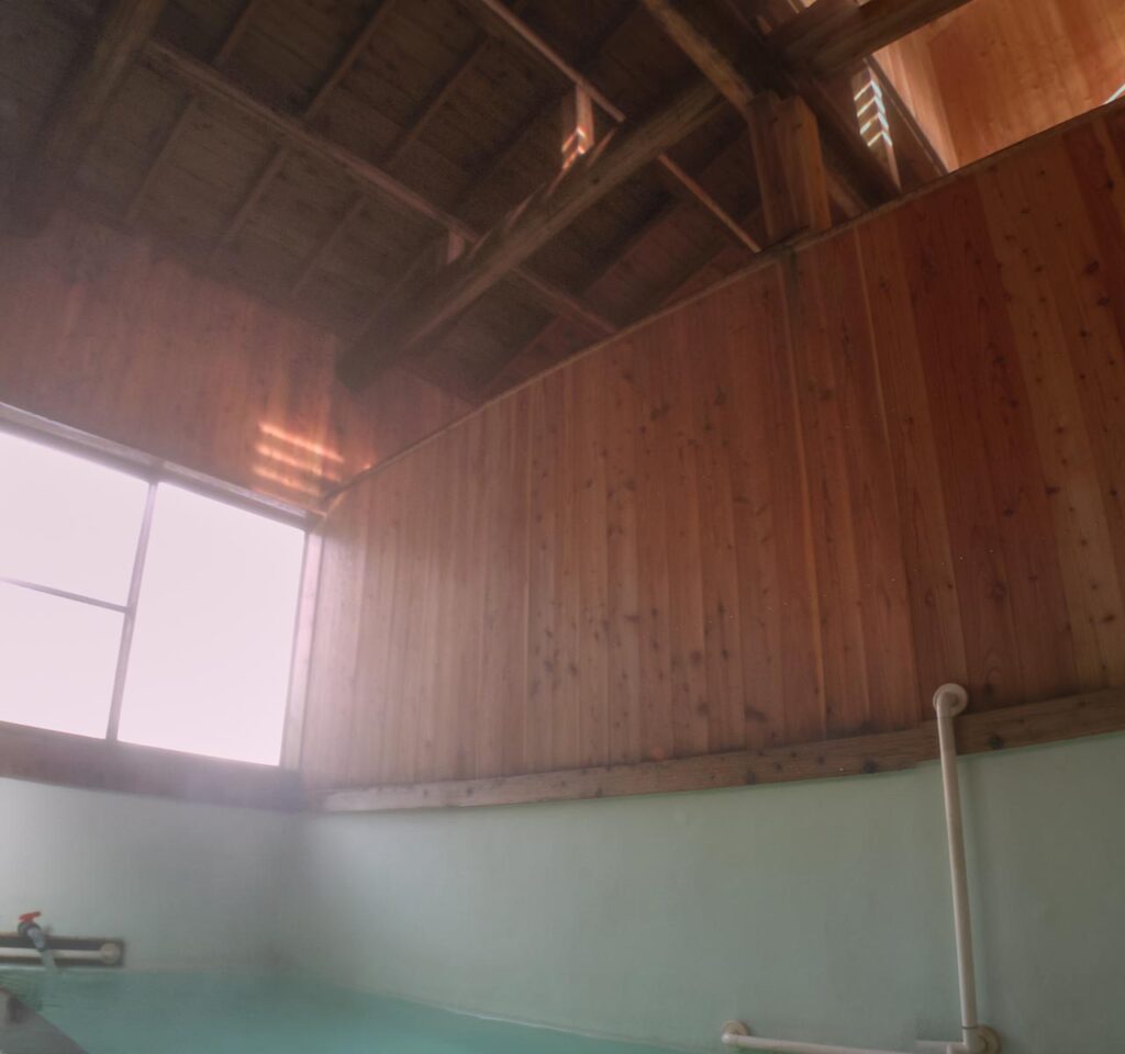 Chojyu no yu ,one of out-baths in Kusatsu onsen,Gunma,Japan