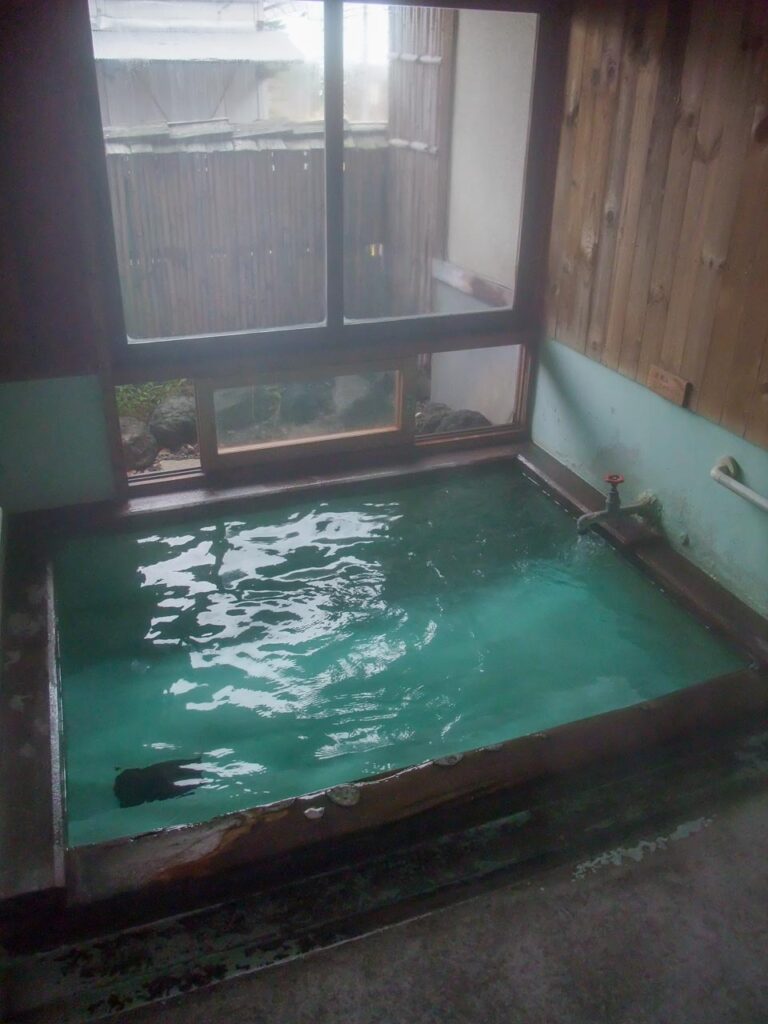 Kobushi no yu ,one of out-baths in Kusatsu onsen,Gunma,Japan