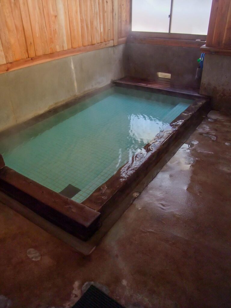 Kimi no yu ,one of the outer baths in kusatsu onsen,gunma,japan