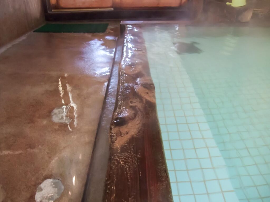 Kimi no yu ,one of the outer baths in kusatsu onsen,gunma,japan