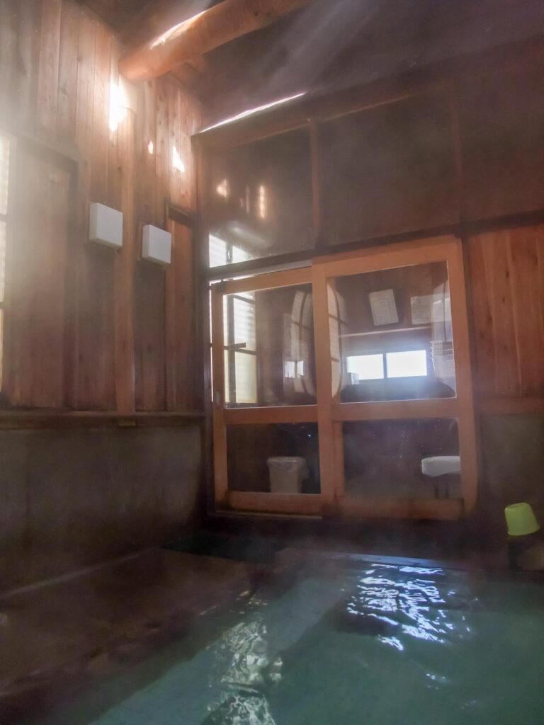 Kimi no yu ,one of the outer baths in kusatsu onsen,gunma,japan