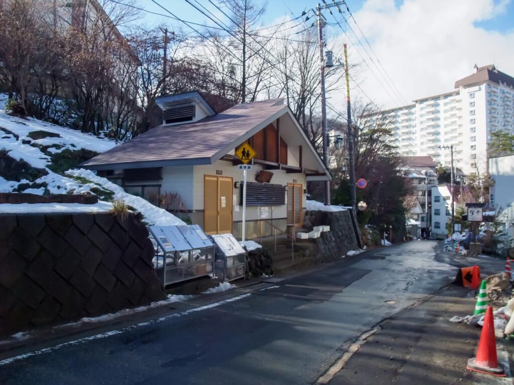 Okina no yu ,one of the outer baths in kusatsu onsen,gunma,japan