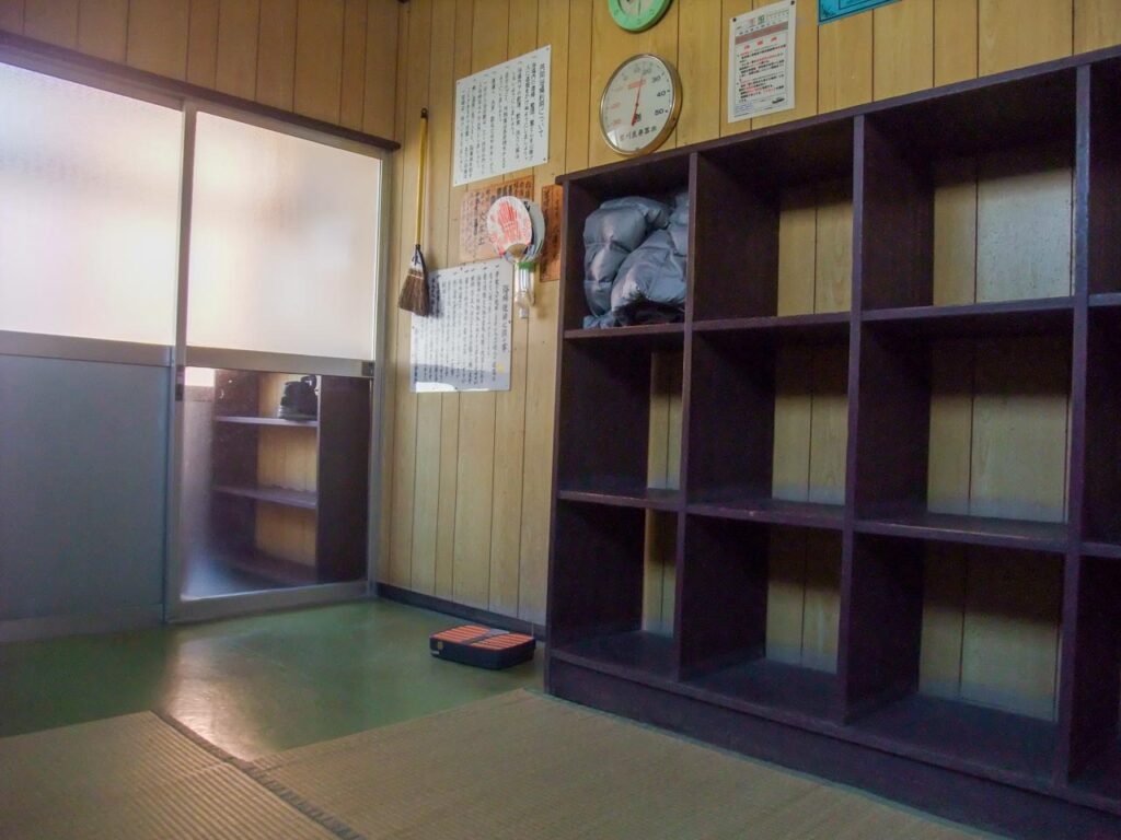 Shirane no yu ,one of the outer baths in kusatsu onsen,gunma,japan