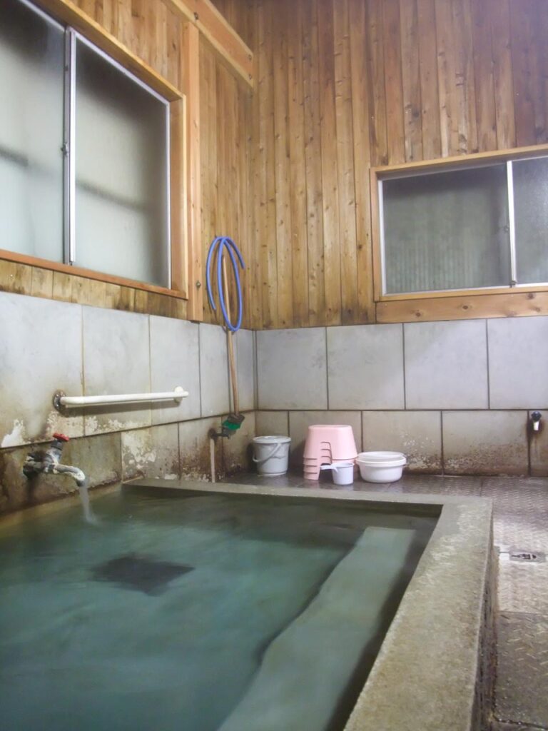 Megumi no yu ,one of out-baths in Kusatsu onsen,Gunma,Japan