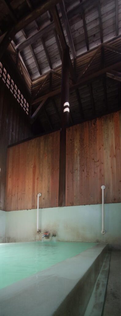 Mutsumi no yu ,one of out-baths in Kusatsu onsen,Gunma,Japan