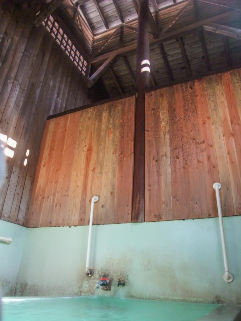 Mutsumi no yu ,one of out-baths in Kusatsu onsen,Gunma,Japan