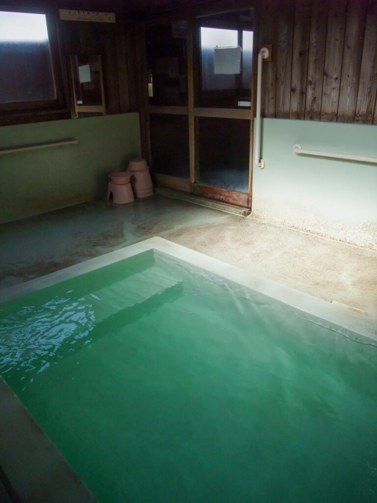 Mutsumi no yu ,one of out-baths in Kusatsu onsen,Gunma,Japan