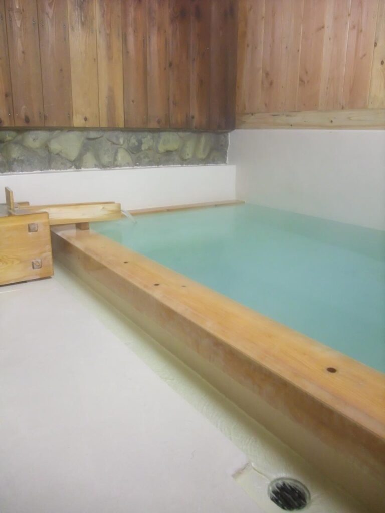 Nikawa no yu ,one of out-baths in Kusatsu onsen,Gunma,Japan