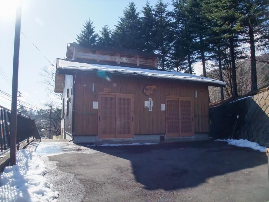 Tsutsuji no yu ,one of out-baths in Kusatsu onsen,Gunma,Japan