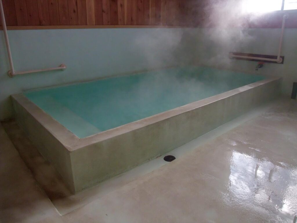 Tsutsuji no yu ,one of out-baths in Kusatsu onsen,Gunma,Japan