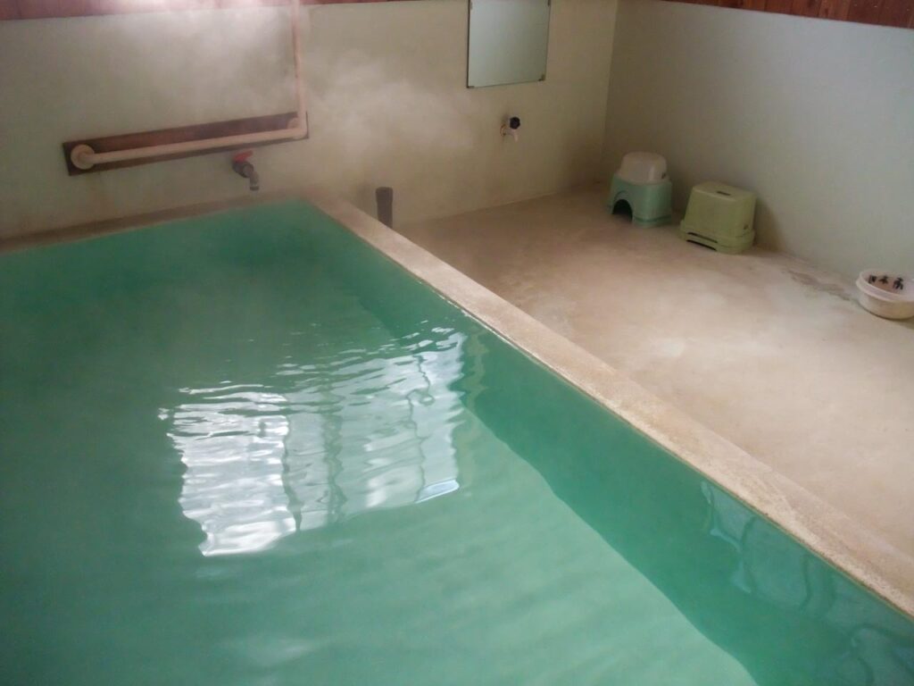 Tsutsuji no yu ,one of out-baths in Kusatsu onsen,Gunma,Japan