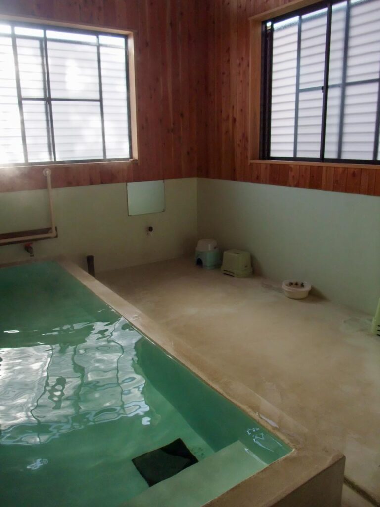 Tsutsuji no yu ,one of out-baths in Kusatsu onsen,Gunma,Japan